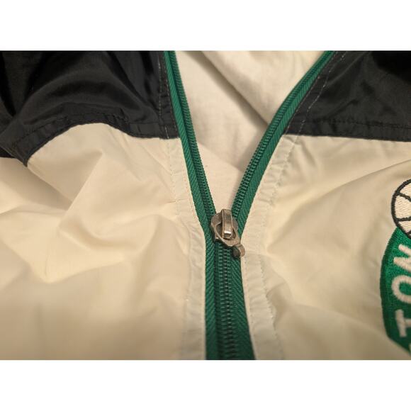 APEX One VTG Boston Celtics Green Mens Medium Nylon Jacket - Picture 9 of 9